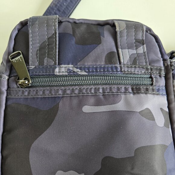 LUG Can Can Crossbody Camo Blue/Gray - Picture 5 of 10